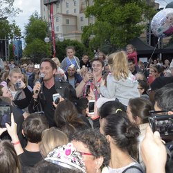 Vincent Cerutti dans le public