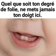 Blague : un endroit sensible ...