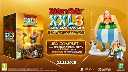 L'édition Collector d'Astérix & Obélix XXL3 : Le Menhir de Cristal