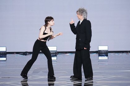 Christine and the Queens et Nicola Sirkis (Indochine) - Cérémonie des NRJ Music Awards Paris Edition