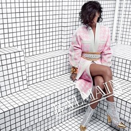 Rihanna nouvelle égérie Balmain