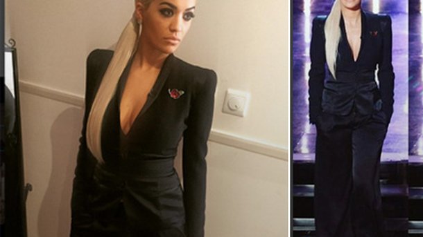 Rita Ora: super sexy en tailleur sur le plateau de «X Factor»!