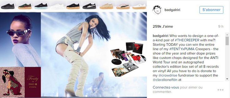 Rihanna concours