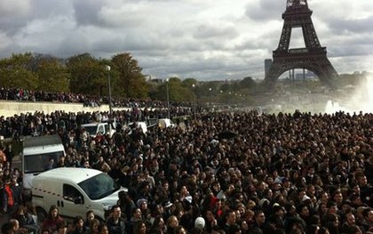 FLASH MOB GANGNAM STYLE AVEC PSY ET CAUET