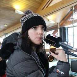 CAUET et l'équipe à Tignes