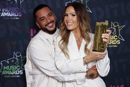 Vitaa & Slimane - Photocall NRJ Music Awards Paris Edition