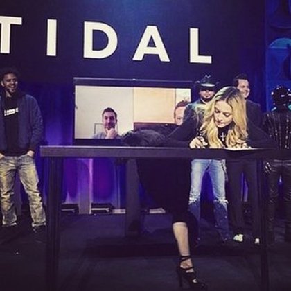 Madonna signe pour TIDAL