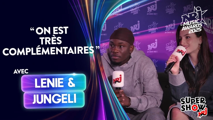 Lenie et Jungeli dans le Super Show sur NRJ
