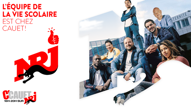 l'Équipe de "La Vie Scolaire" invitée chez Cauet ce mercredi 28 août