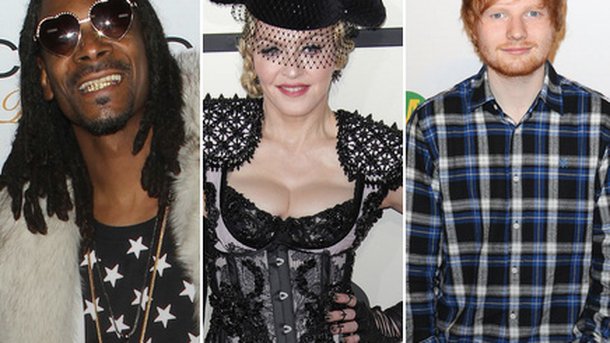 Ed Sheeran, Madonna, Snoop : quel est leur point commun ?