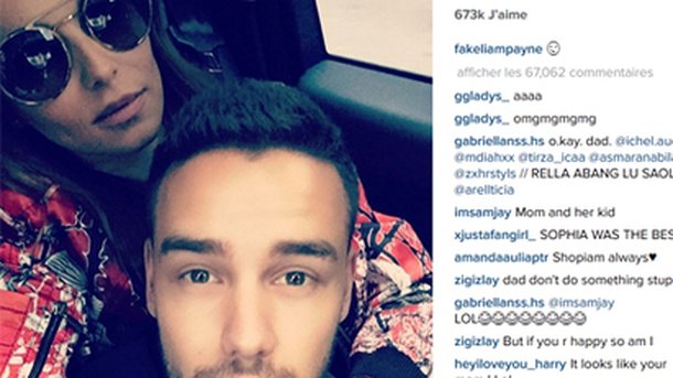 Liam Payne entretient la rumeur avec Cheryl Cole avec un nouveau selfie!