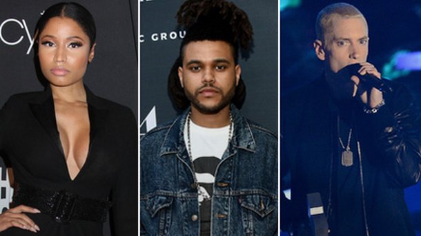 The Weeknd: Nicki Minaj et Eminem passent aux remix !