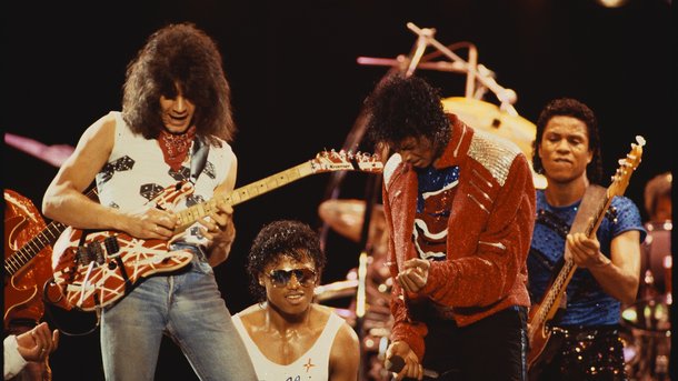 La légende "Thriller" : incognito, Eddie Van Halen pose le solo ultime de "Beat It"
