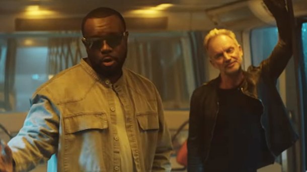 GIMS et Sting : découvrez «Reste», leur clip commun !