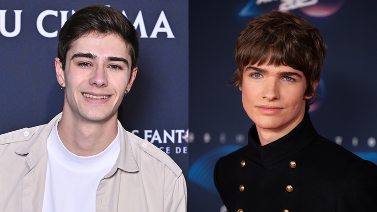 Axel Marbeuf à l'avant-première de "SOS Fantôme : la menace de glace" (2024) / Pierre de Maere aux NRJ Music Awards 2023