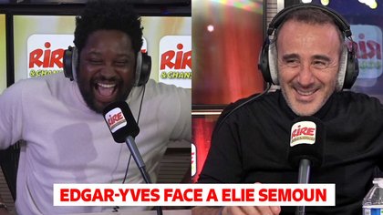 Edgar Yves face Elie Semoun  - Rire & Chansons - photo