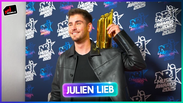 Julien Lieb décroche le trophée de Révélation Masculine Francophone : "Je suis trop heureux"