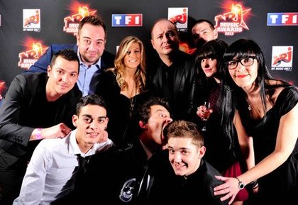 Dans les backstages...