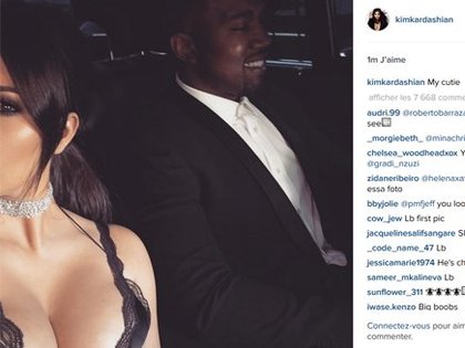 Kim Kardashian et Kanye West : les photos de leur soirée très hot!
