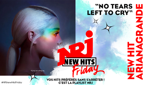 Ariana Grande de retour avec «No Tears Left To Cry» dans le New Hit Friday!
