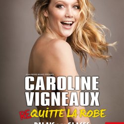 Caroline Vigneaux re-quitte la robe - affiche Palais des Glaces - Rire & Chansons