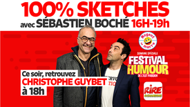 Christophe Guybet sera au festival Nogent se marre - et là, il est sur Rire & Chansons