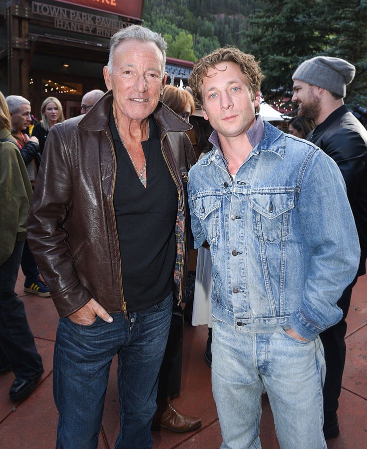 Bruce Springsteen et Jeremy Allen White au Festival du film Telluride, août 2025