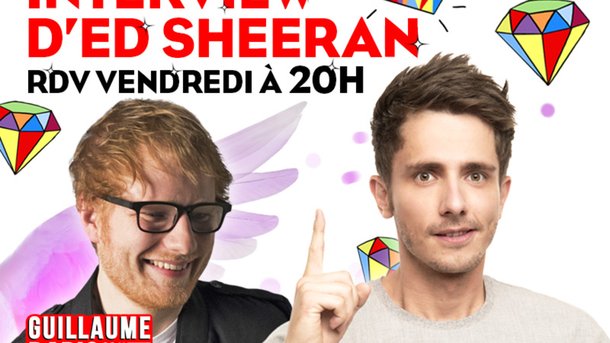 Ed Sheeran invité chez Guillaume Radio !