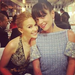 Lily Allen: @kylieminogue et moi à Cannes