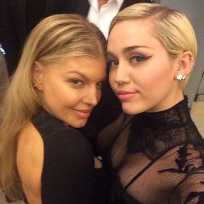 Fergie et Miley Cyrus