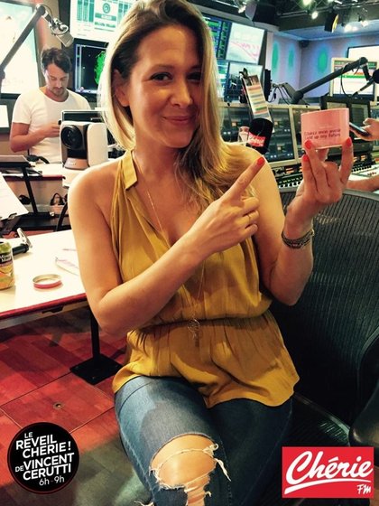 Stéphanie Loire est la marraine de la Flamme Marie Claire