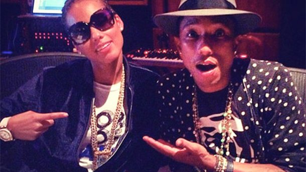 Alicia Keys : avec Pharrell au générique de Spiderman !
