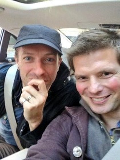 Coldplay:  en route pour le soundcheck d’ Under 1 roof PH