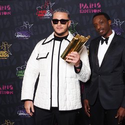 DJ Snake et Ahmed Sylla - Photocall NRJ Music Awards Paris Edition