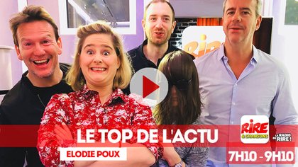 Elodie Poux - Le top de l'actu - 5 mars 2018 - photo - Rire & Chansons