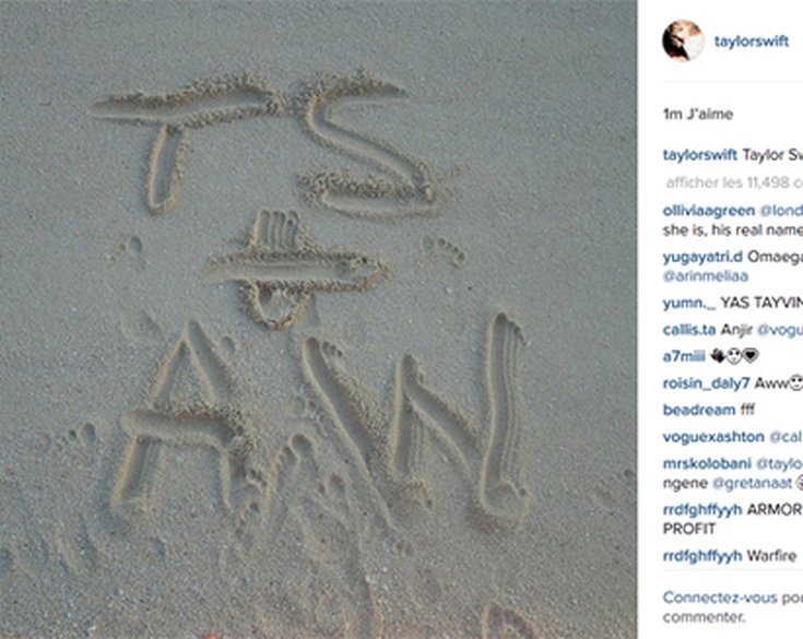 Taylor Swift et Calvin Harris en vacances à la plage