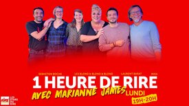 Marianne James invitée de Rire & Chansons lundi 13 novembre à partir de 19h