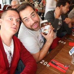 Mercredi 2 octobre avec Naughty Boy + déjeuner twitter