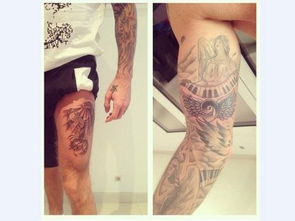 M.Pokora : un nouveau tatouage !