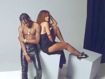Rihanna et Travis Scott