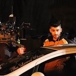 Zayn Malik - Tournage d'un clip à Manchester