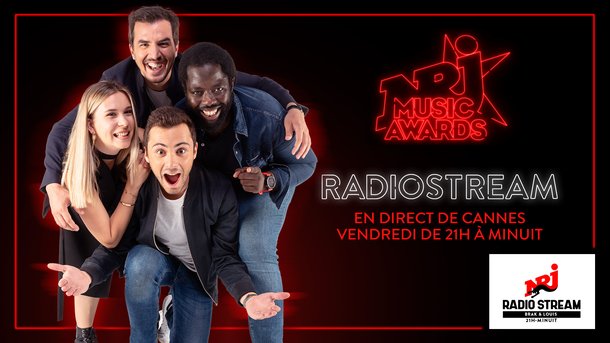 Le live de NRJ RADIO STREAM en DIRECT des NRJ MUSIC AWARDS 2021