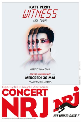 Katy Perry à l'AccorHotels Arena