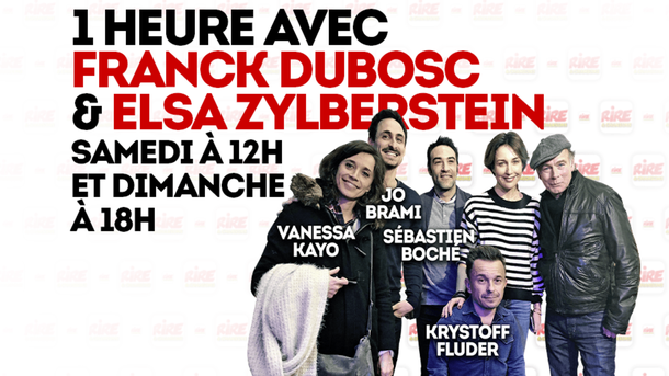 Franck Dubosc et Elsa Zylberstein invités de Rire & Chansons Tout le monde debou