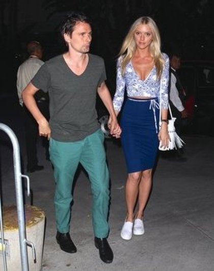 Matthew Bellamy et Elle Evans