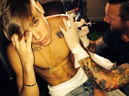 Justin Bieber dévoile son nouveau tatouage
