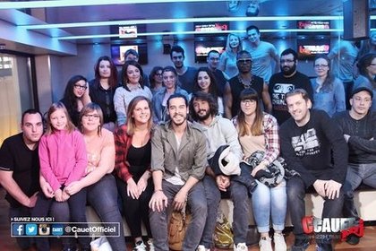 Mardi 3 Mai avec les Fréro Delavega - C Cauet sur NRJ