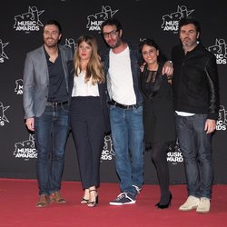 Manu Levy et son équipe - NRJ Music Awards 2017