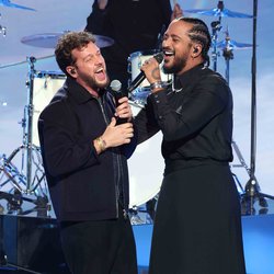 Claudio Capéo et Slimane - Cérémonie des NRJ Music Awards 2023