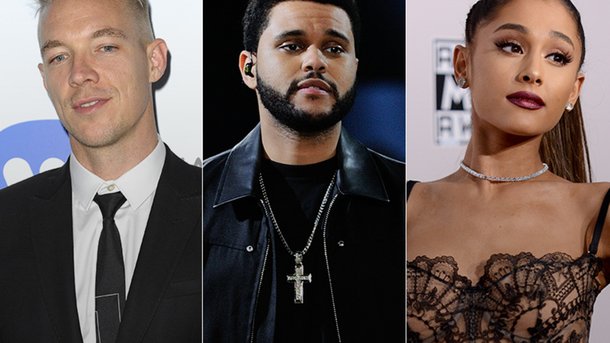 Major Lazer : The Weeknd, Ariana Grande, Sia sur leur nouvel album!